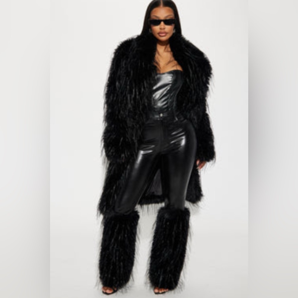 Fashion Nova Faux Fur Pants